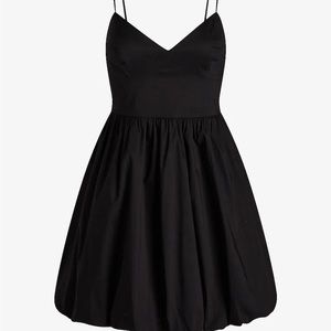 V-Neck Poplin Mini Bubble Dress 💗💕🎀 Express